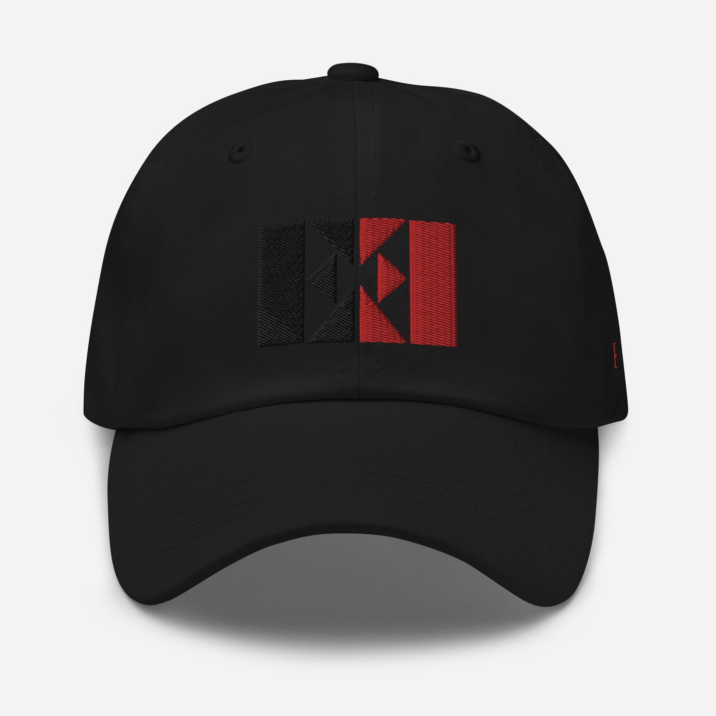 Black/Red EE Dad hat