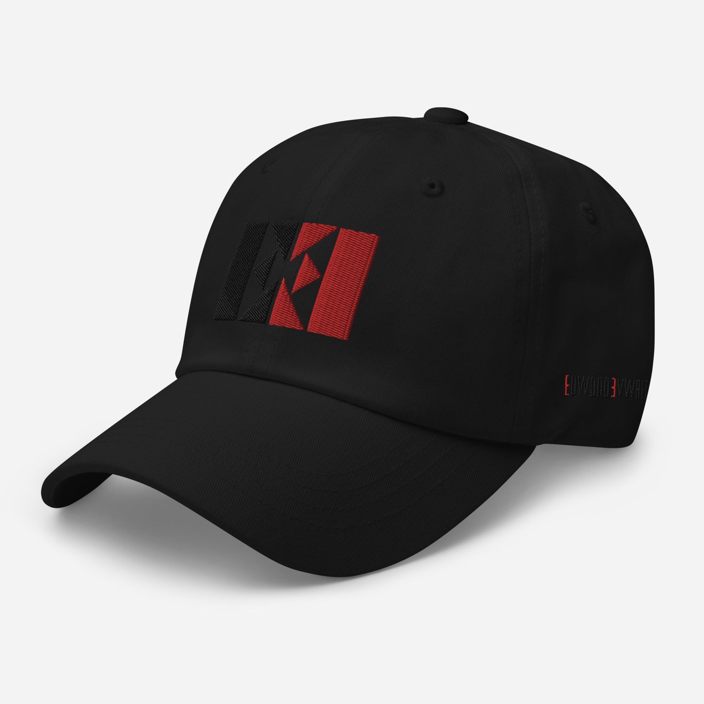 Black/Red EE Dad hat