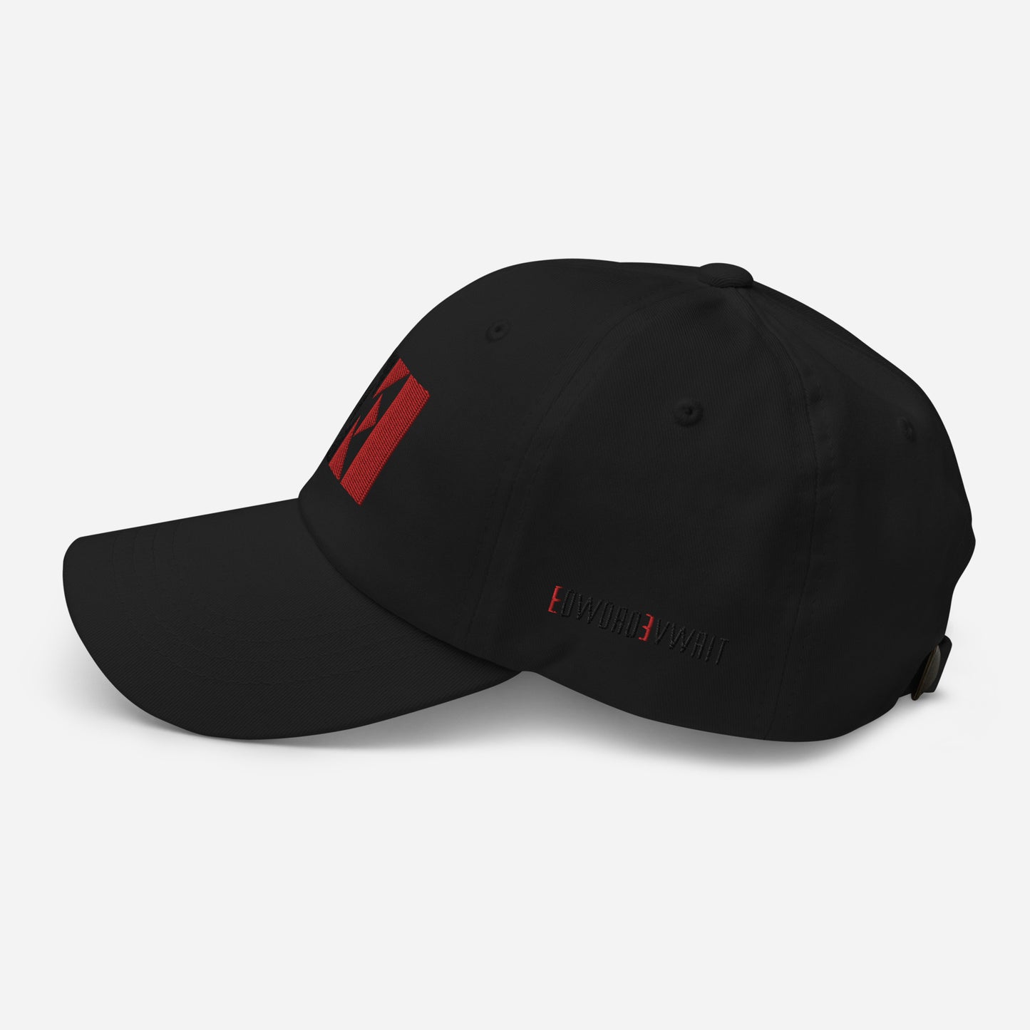 Black/Red EE Dad hat