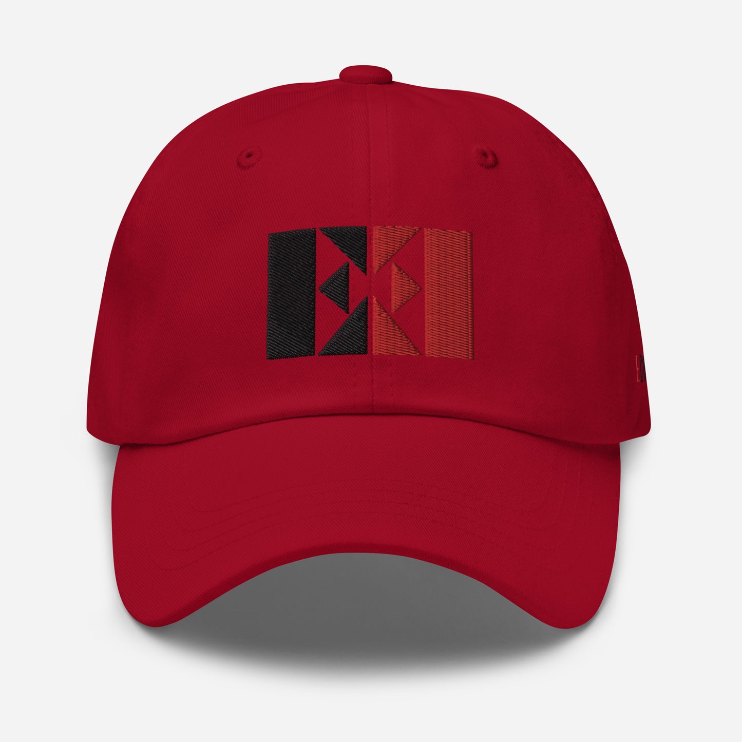 Black/Red EE Dad hat