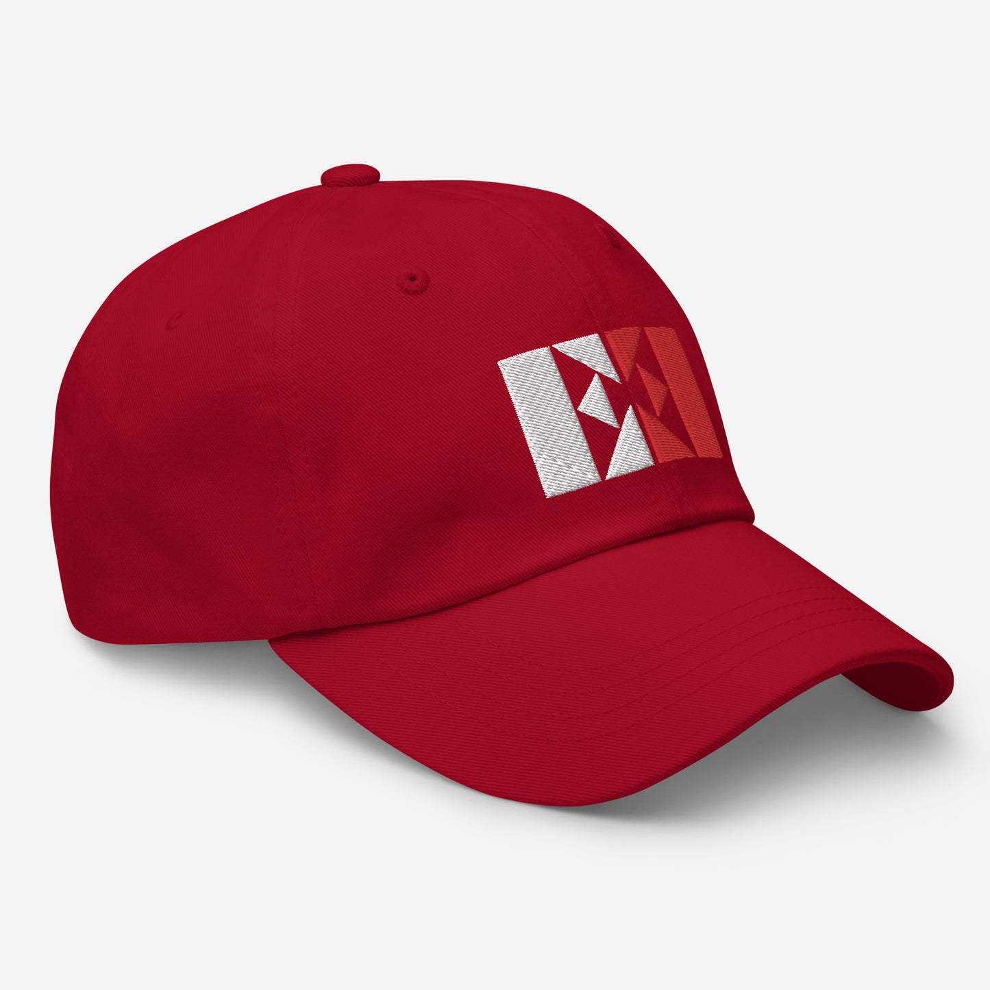 White/Red EE Dad hat