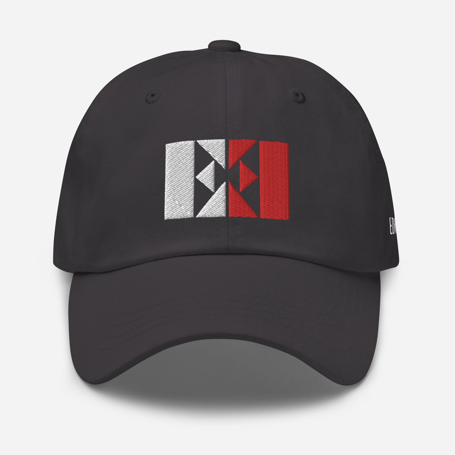 White/Red EE Dad hat