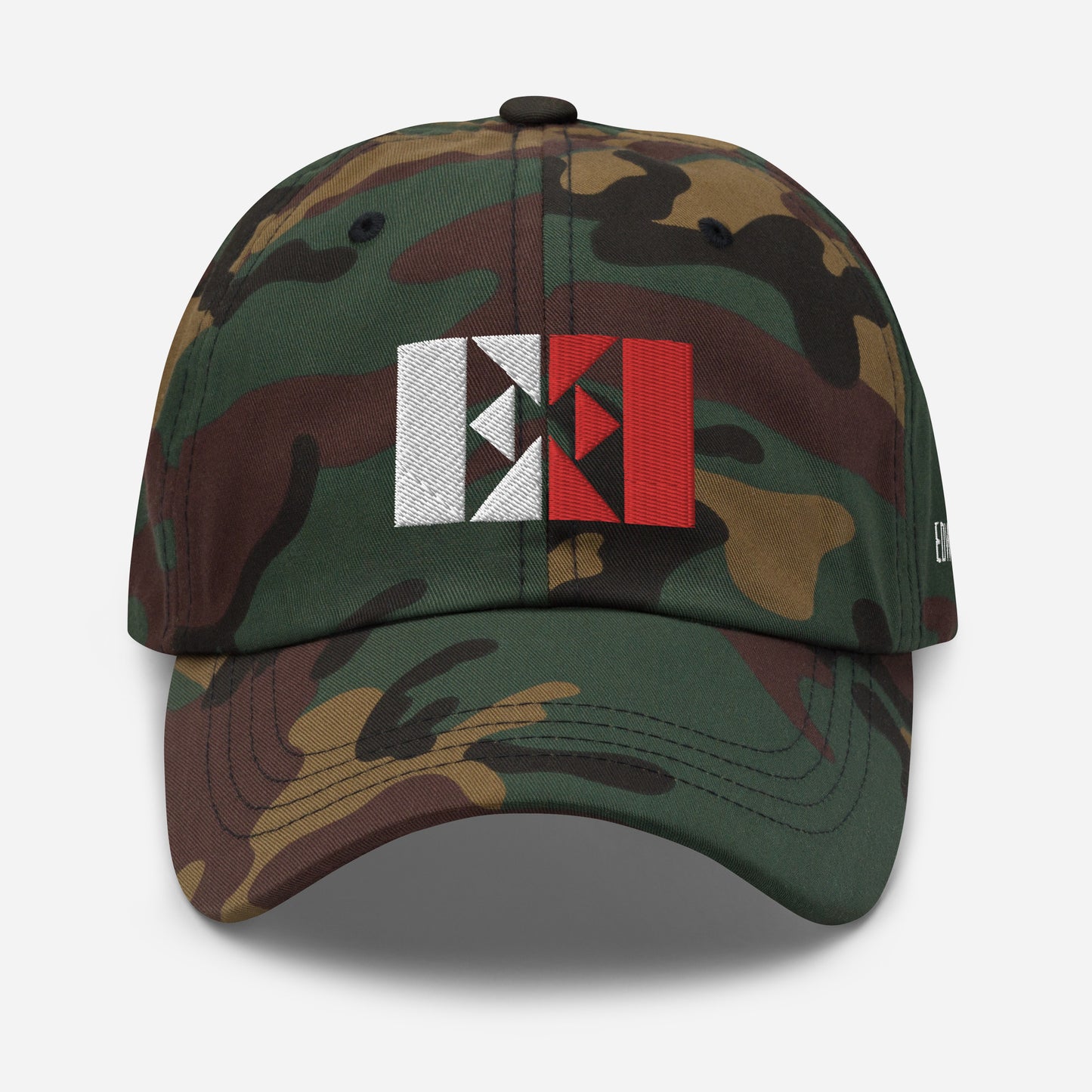 White/Red EE Dad hat