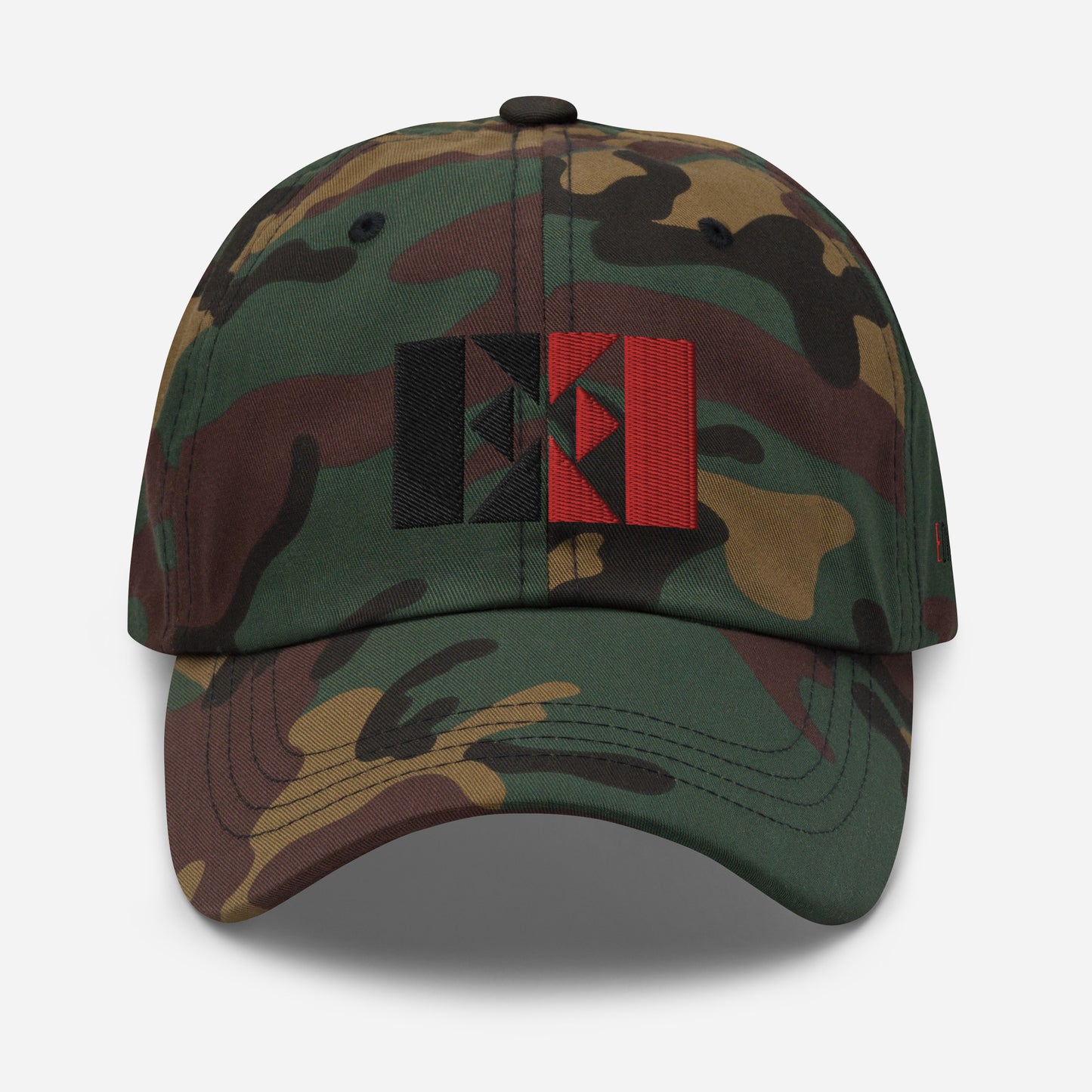 Black/Red EE Dad hat