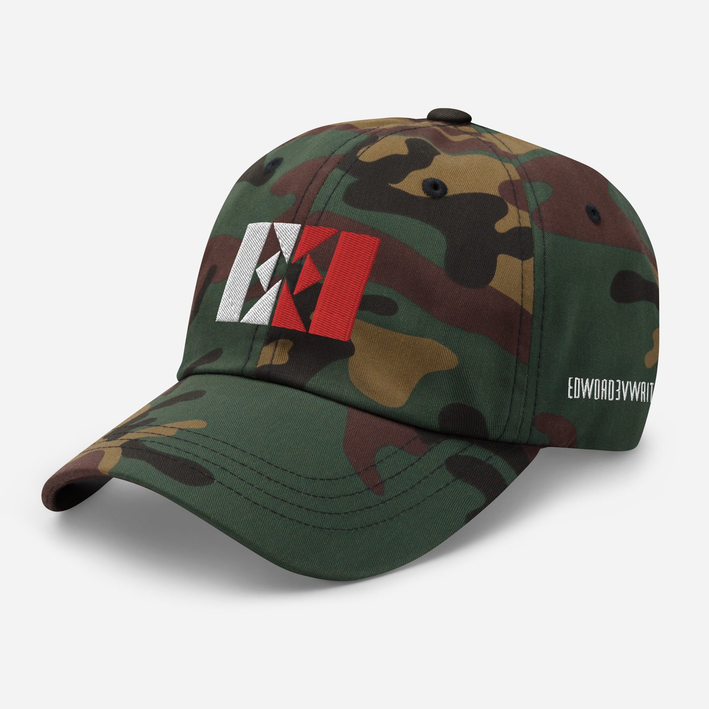 White/Red EE Dad hat