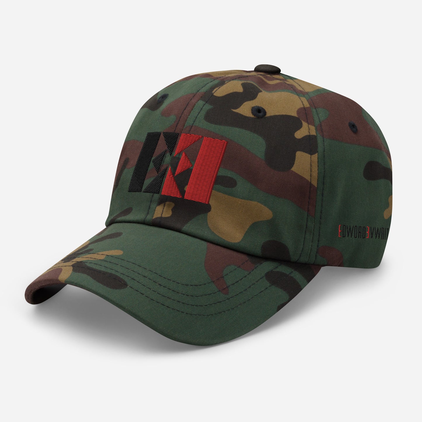 Black/Red EE Dad hat