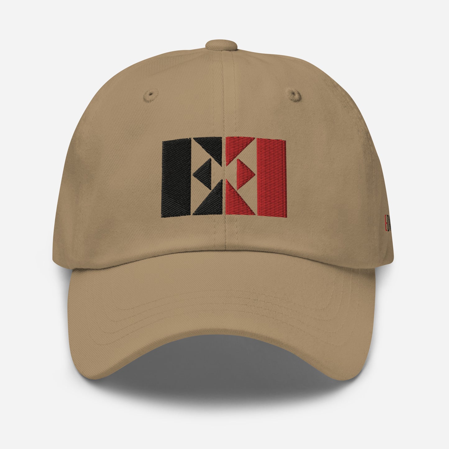 Black/Red EE Dad hat