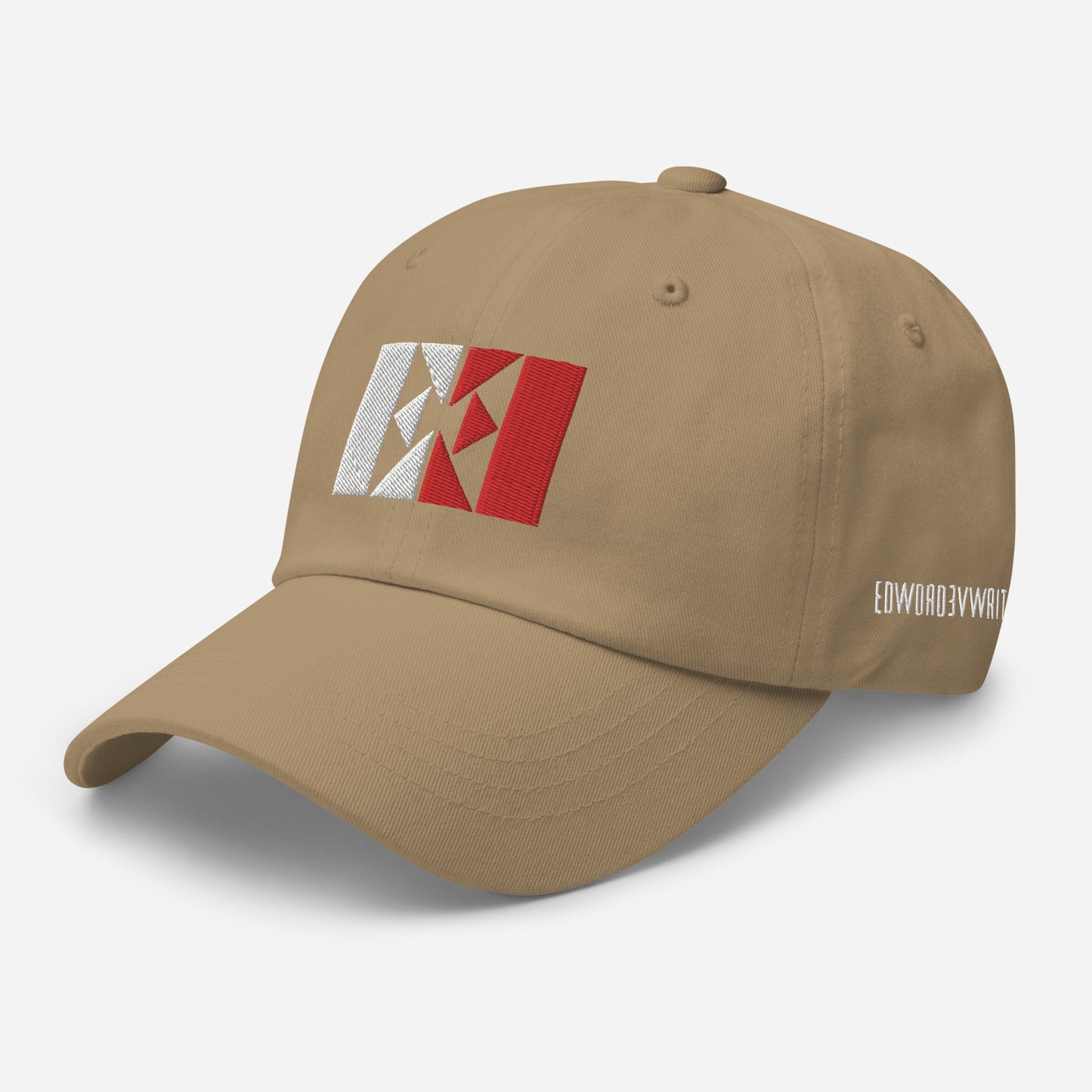 White/Red EE Dad hat