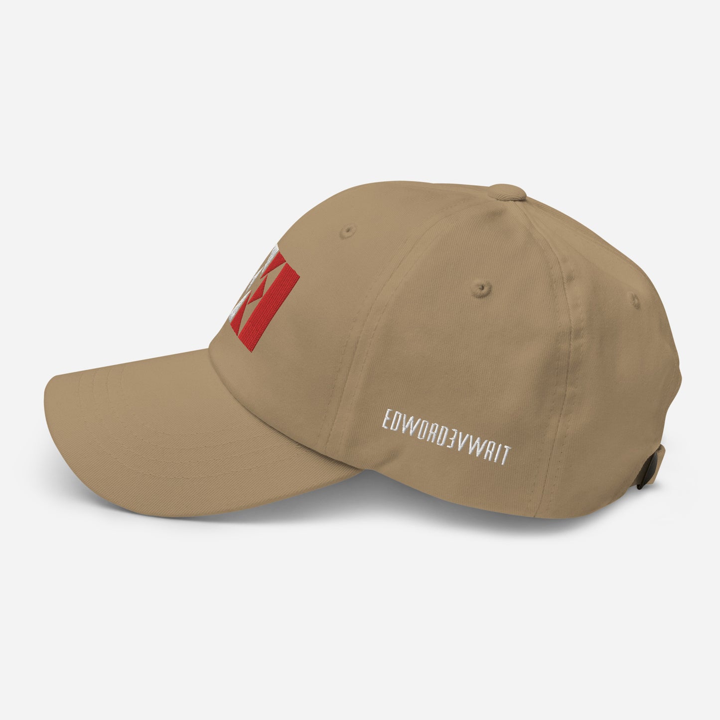 White/Red EE Dad hat