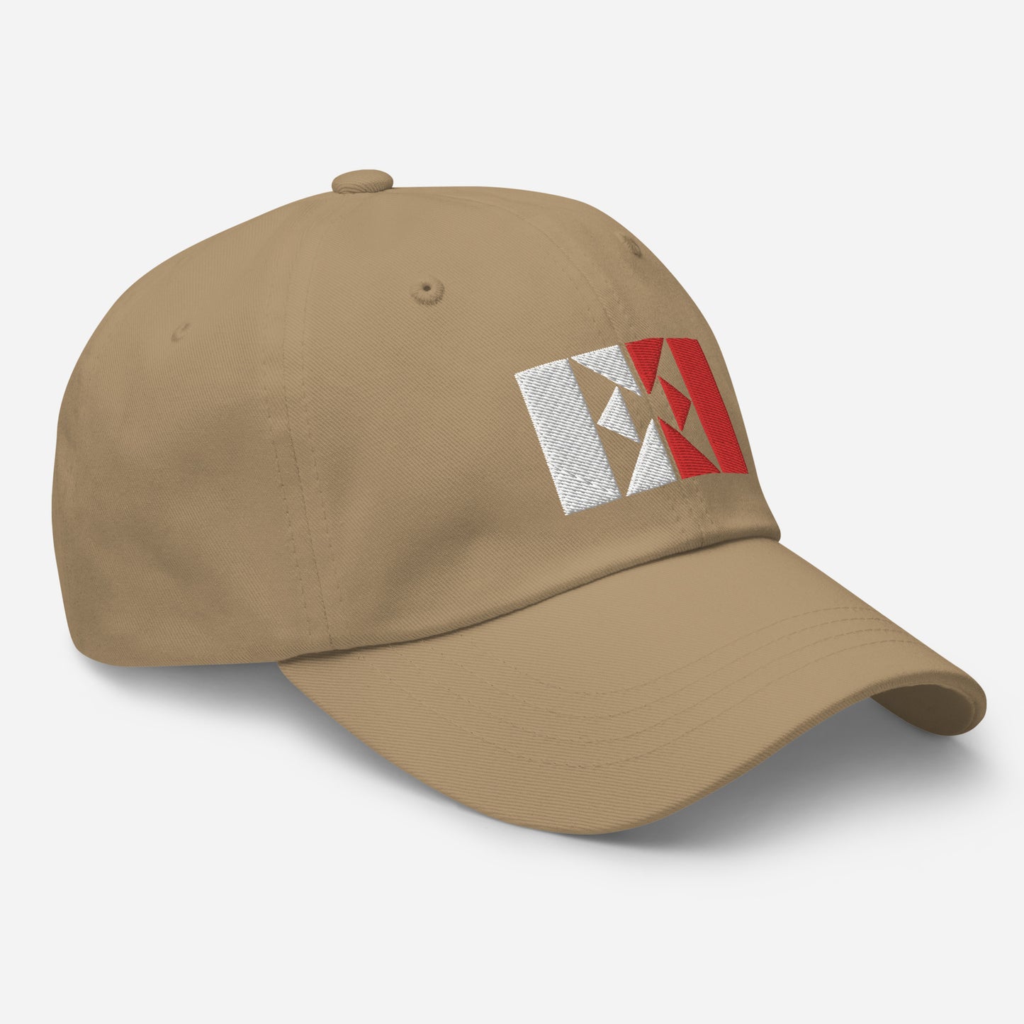 White/Red EE Dad hat