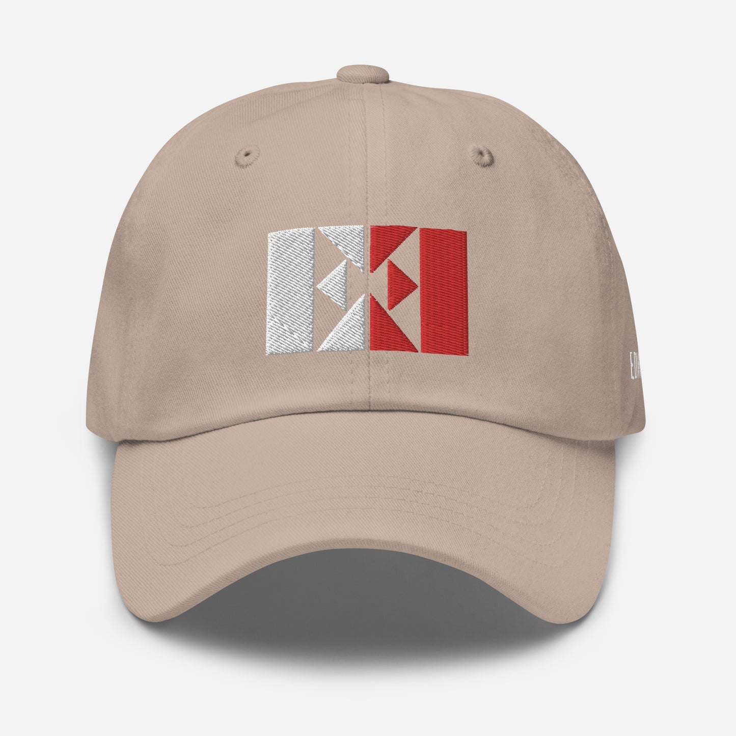 White/Red EE Dad hat