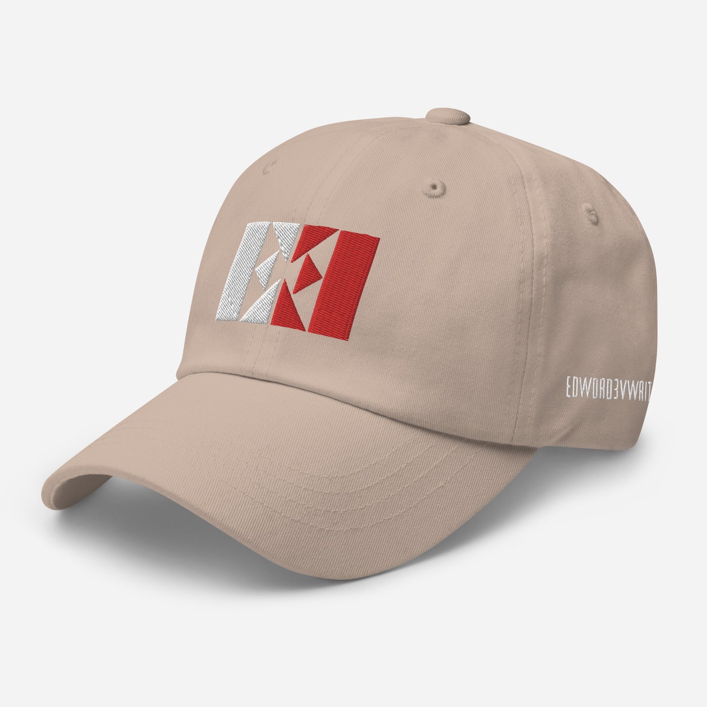 White/Red EE Dad hat