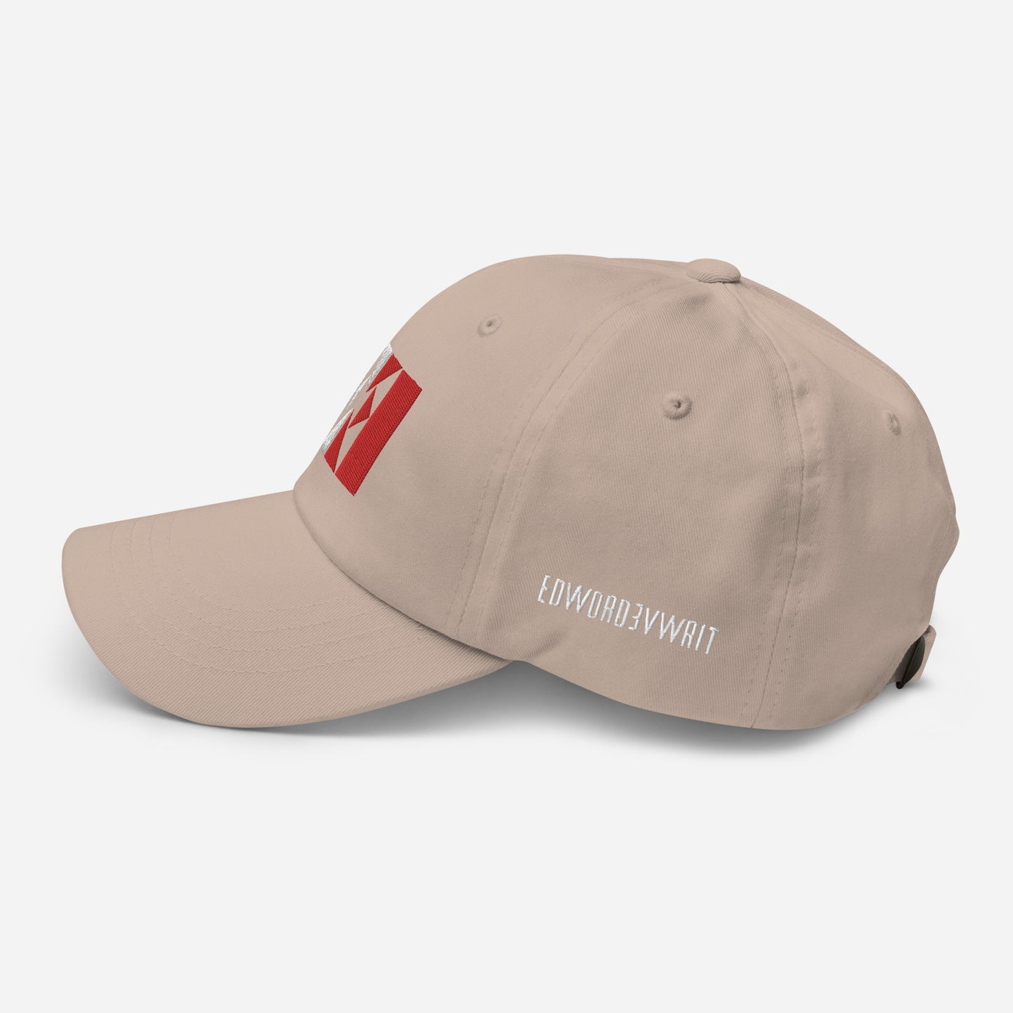 White/Red EE Dad hat