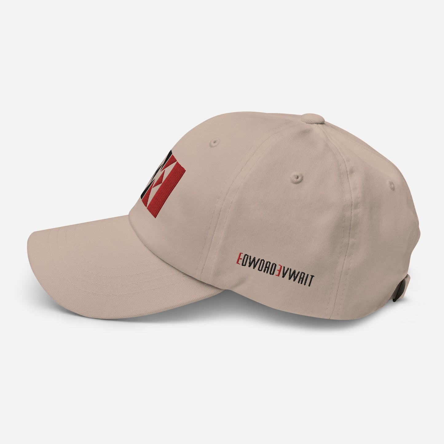 Black/Red EE Dad hat