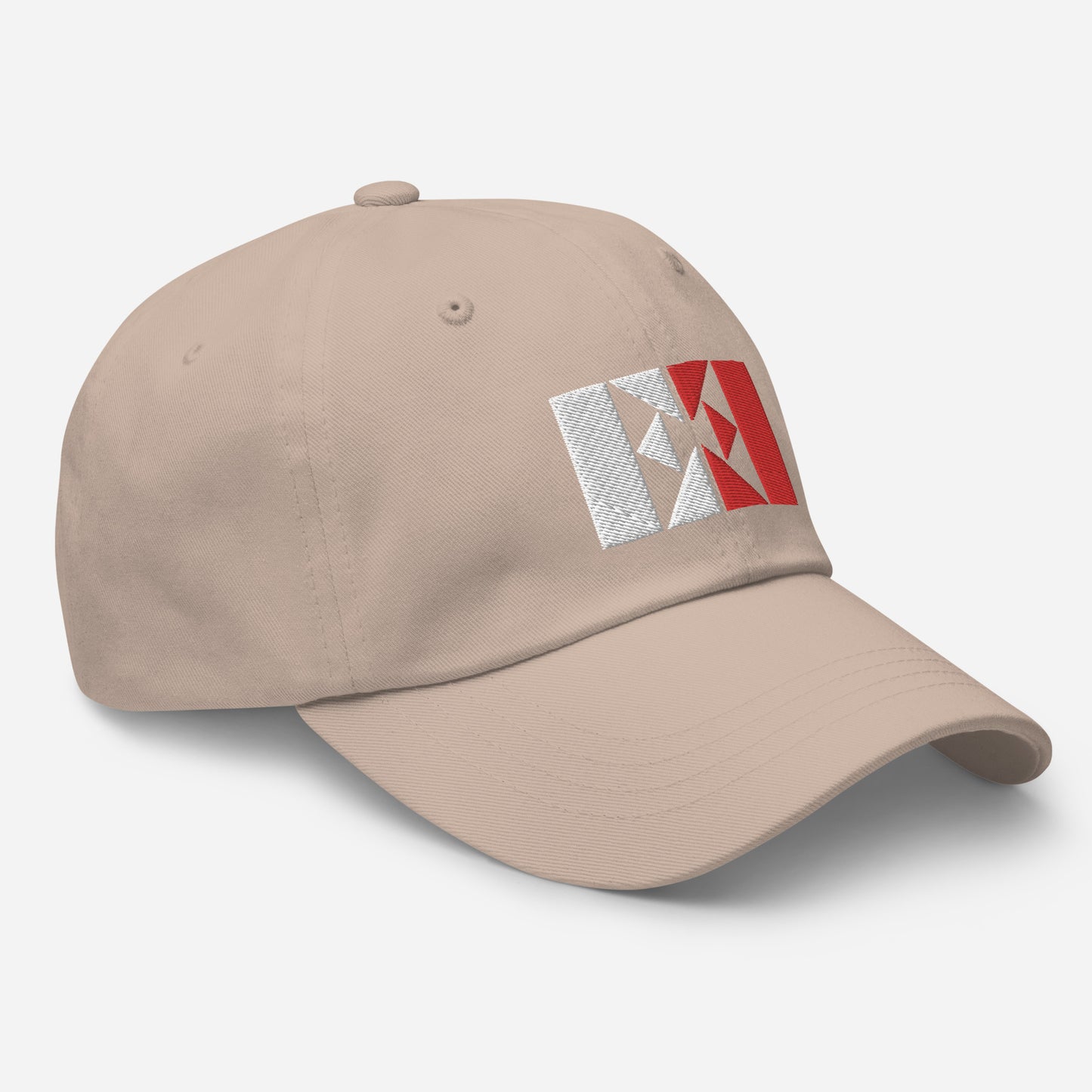 White/Red EE Dad hat