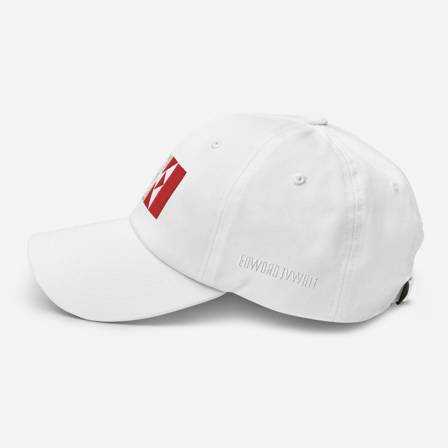 White/Red EE Dad hat