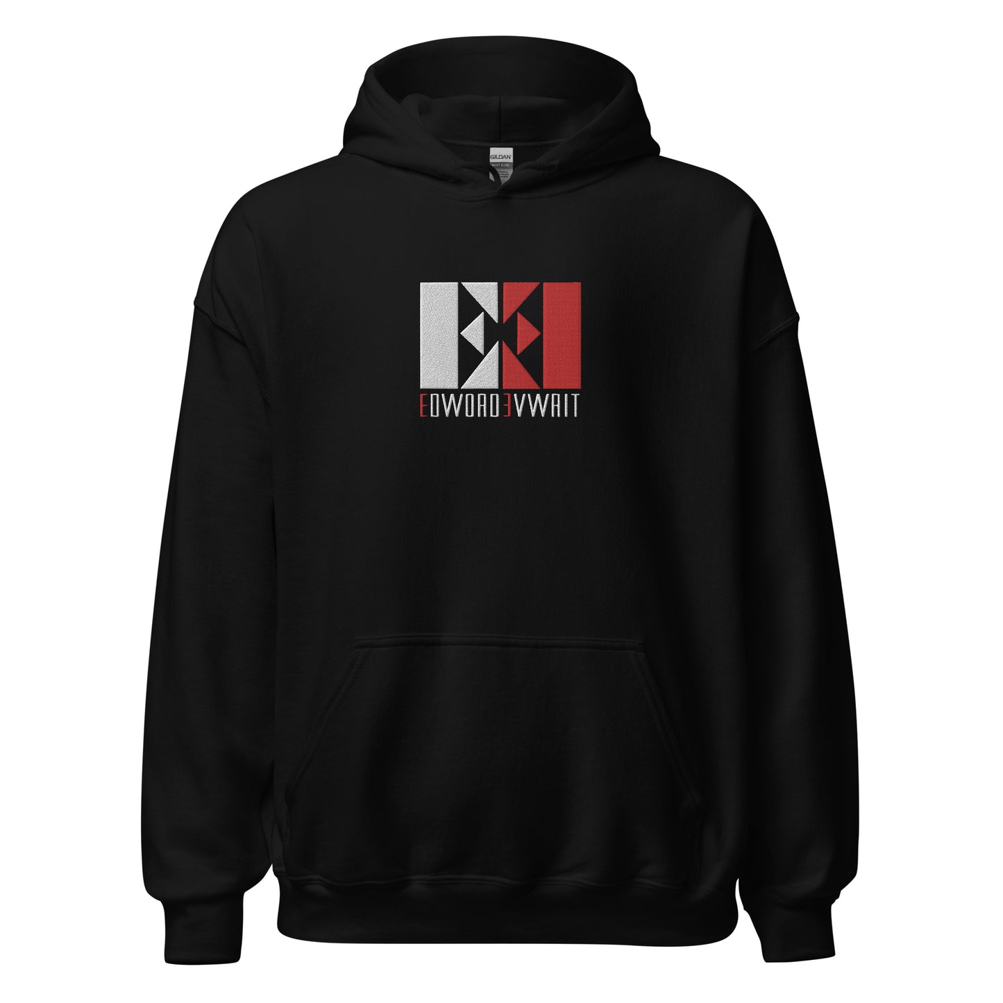 White/Red Unisex EE Hoodie