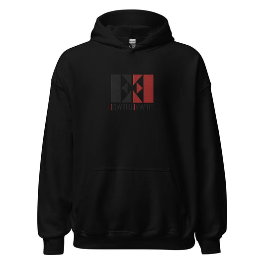 Black/Red Unisex EE Hoodie