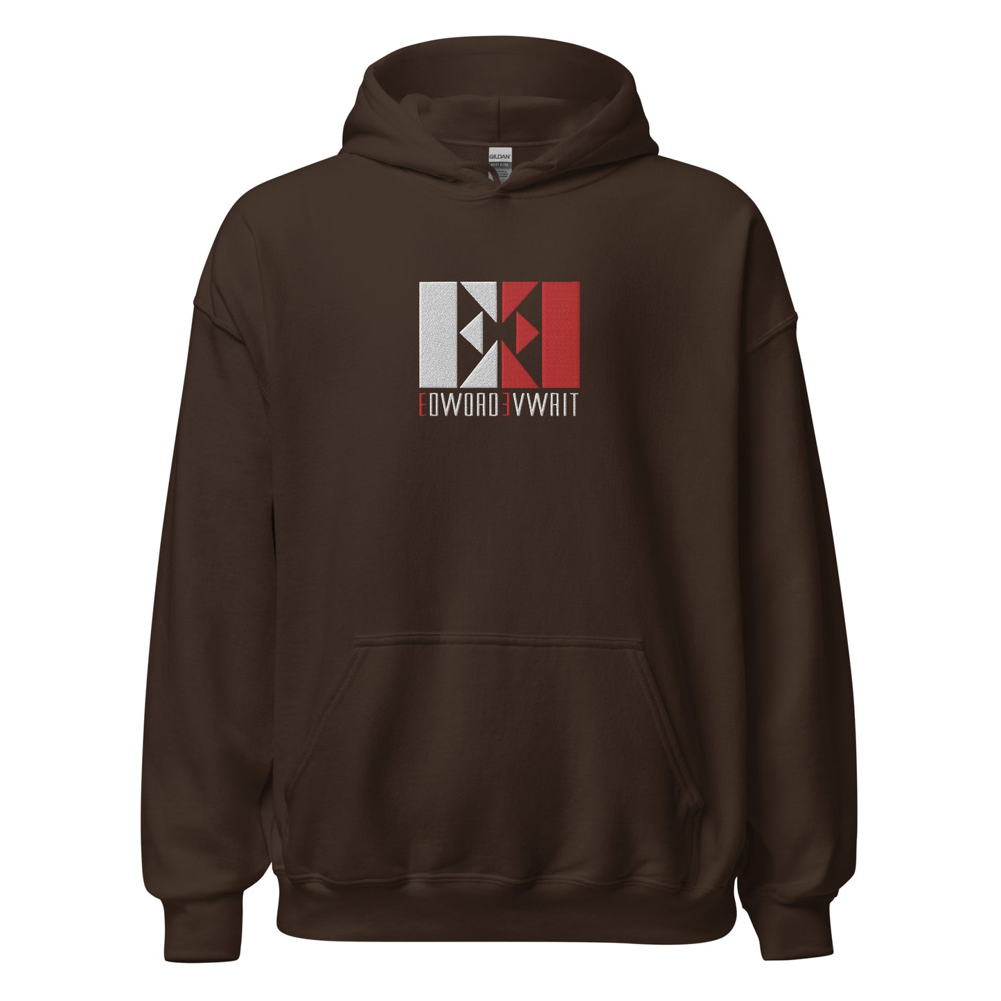 White/Red Unisex EE Hoodie