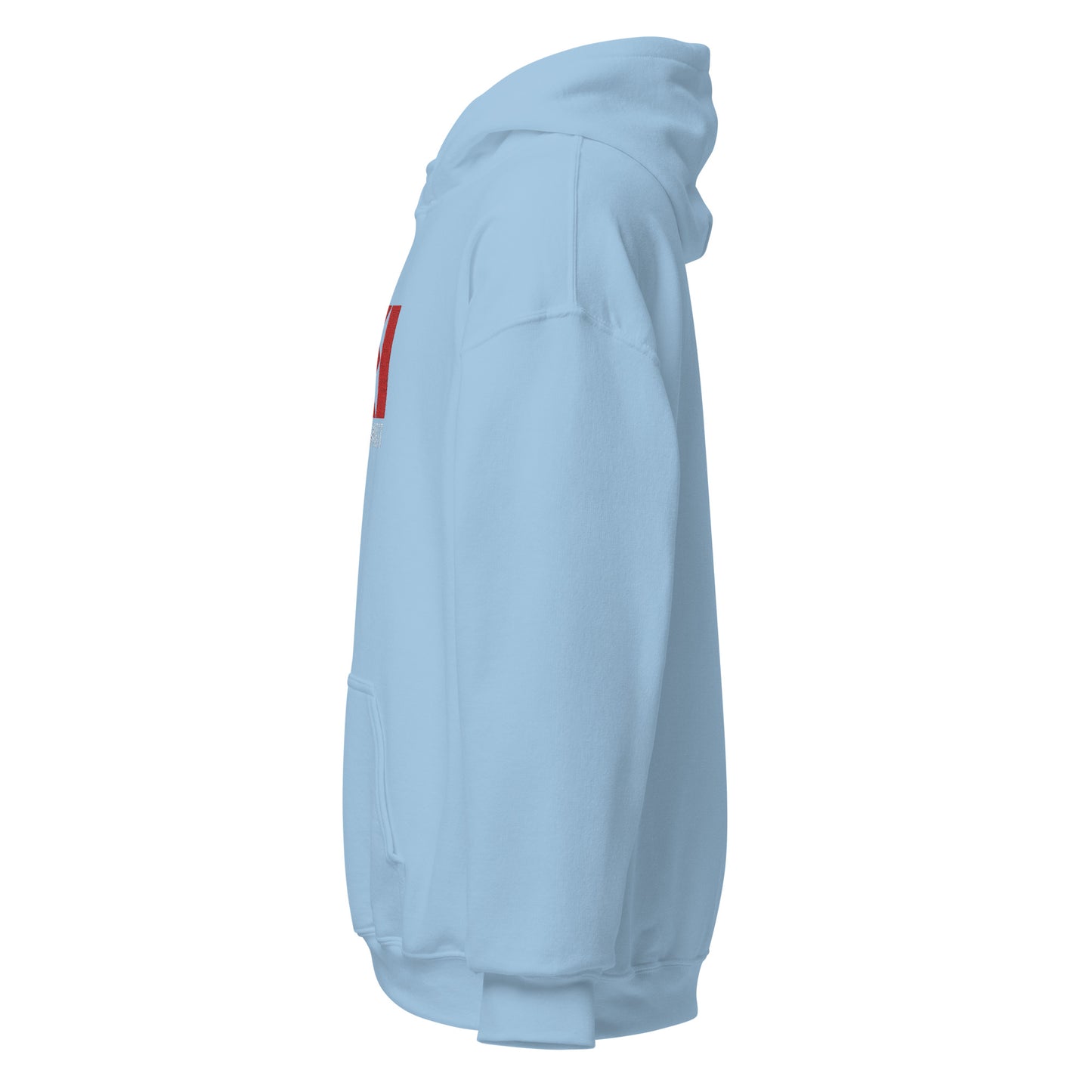 White/Red Unisex EE Hoodie