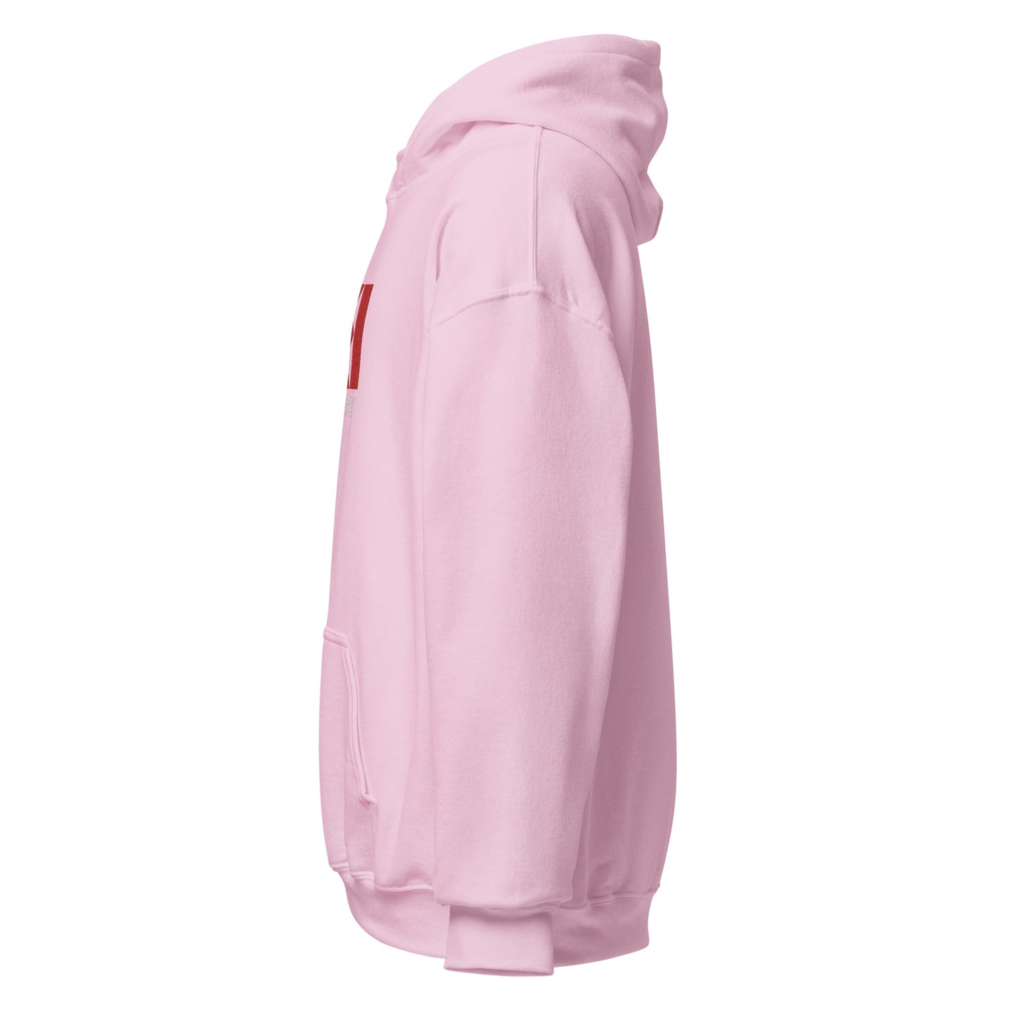 White/Red Unisex EE Hoodie