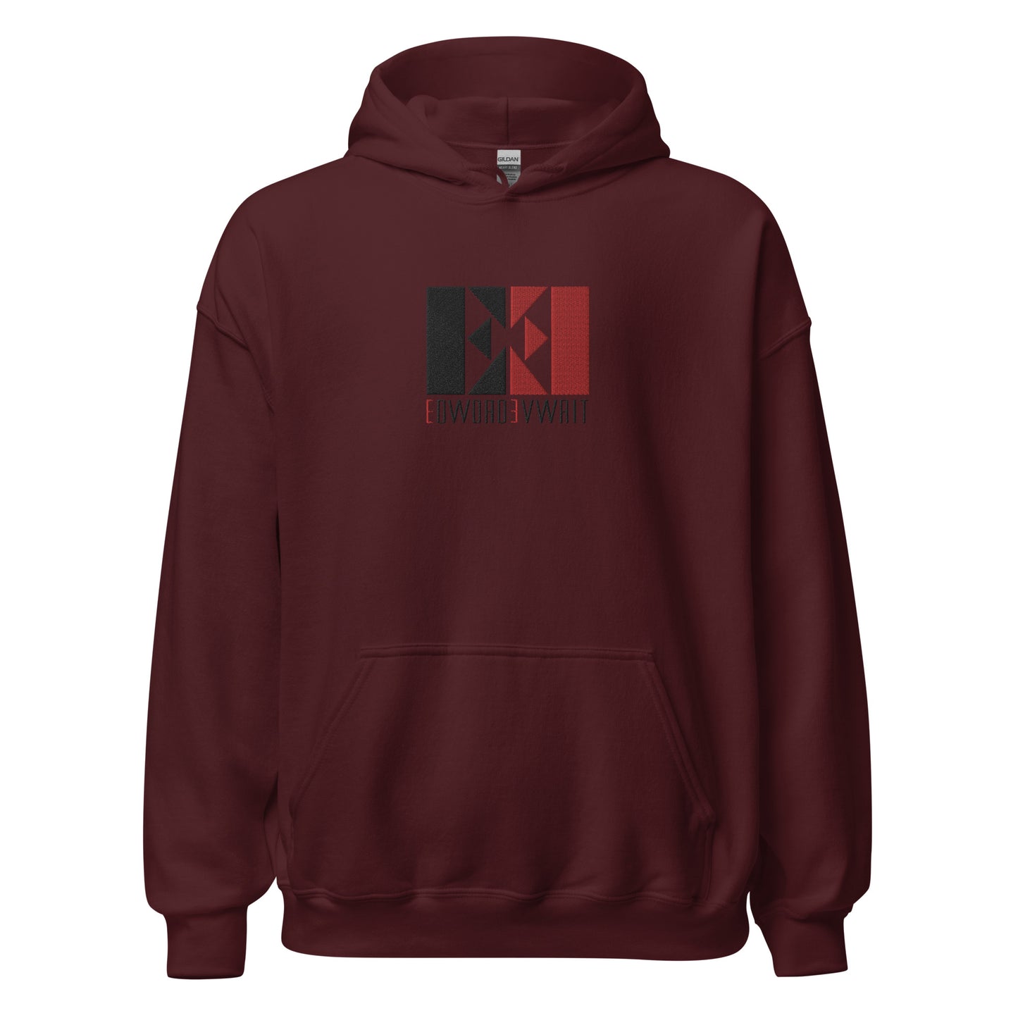 Black/Red Unisex EE Hoodie