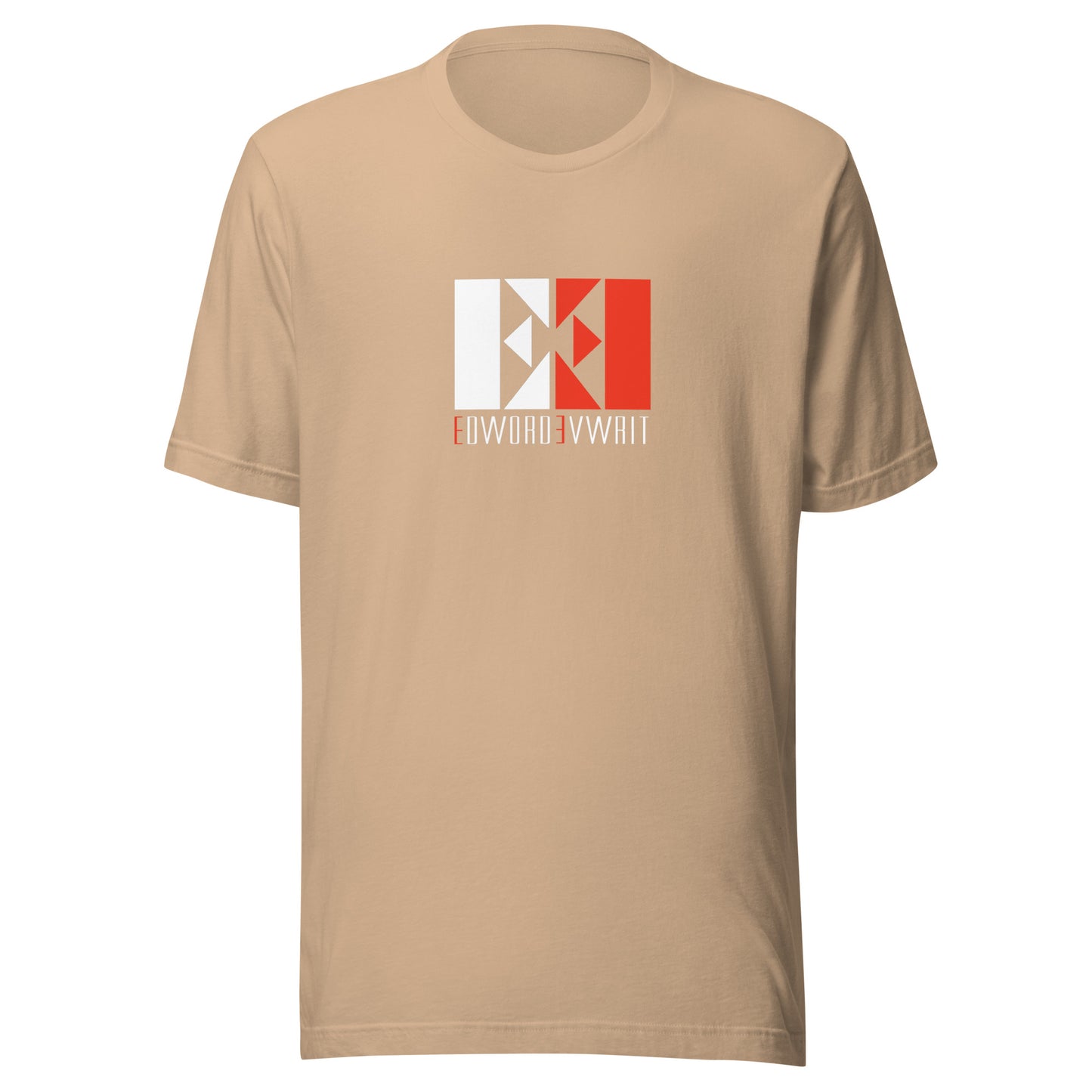 White/Red Unisex EE t-shirt