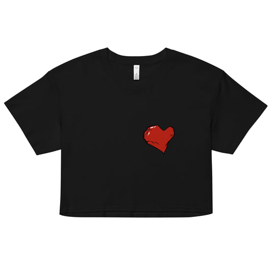 Women’s Heart crop top