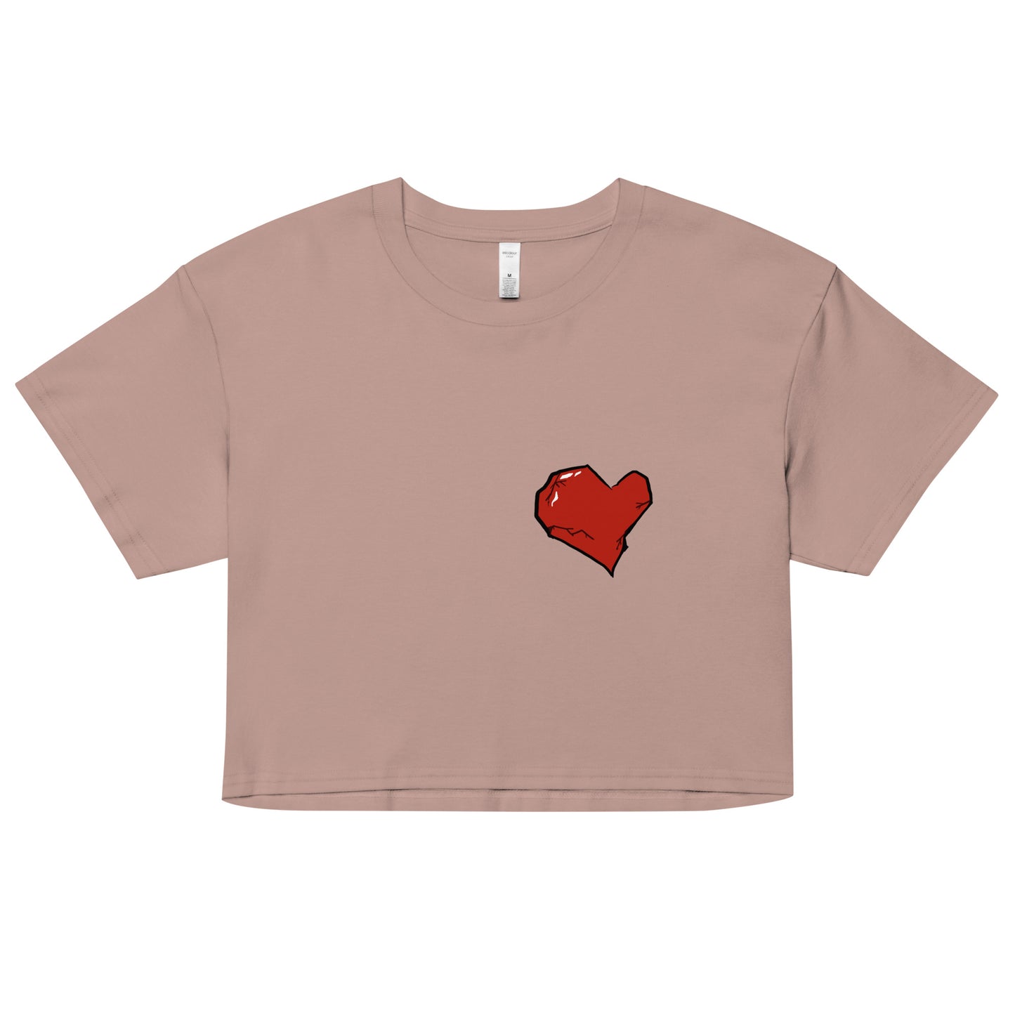 Women’s Heart crop top