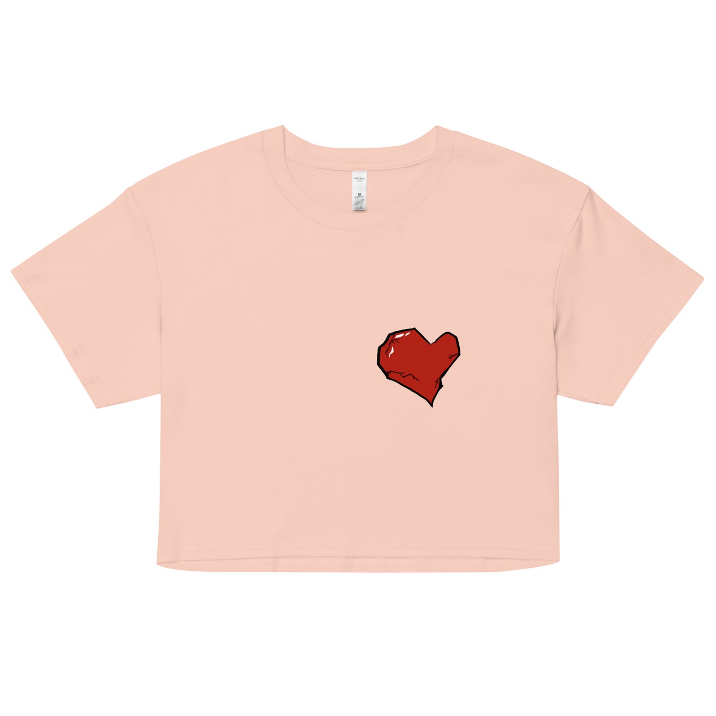 Women’s Heart crop top