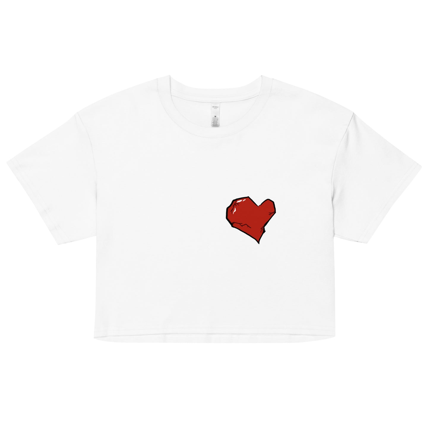 Women’s Heart crop top